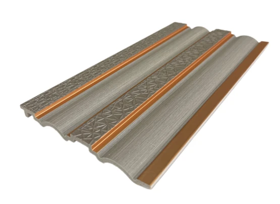 Elegant teksturert slitesterk vanntett PS veggpanel