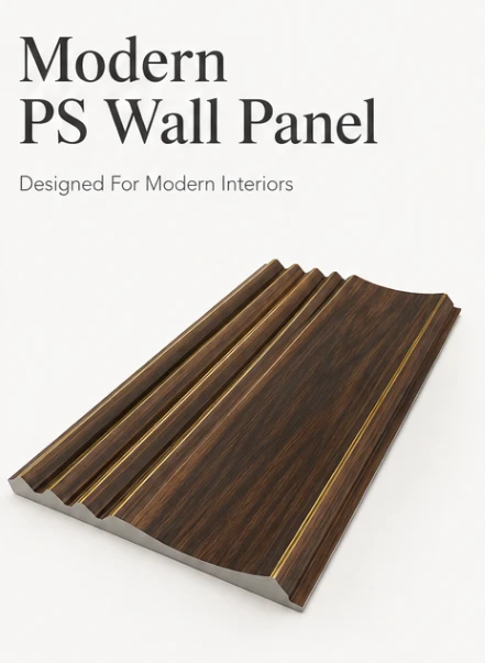 Luxury Wood Grain PS Wall Panel suppliers