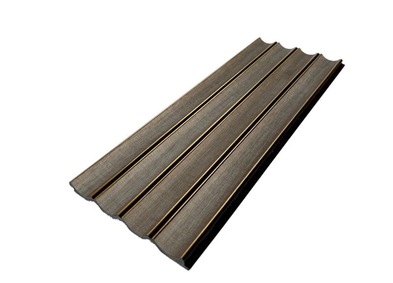 Luksus PS Veggpanel Med Metalllinjer