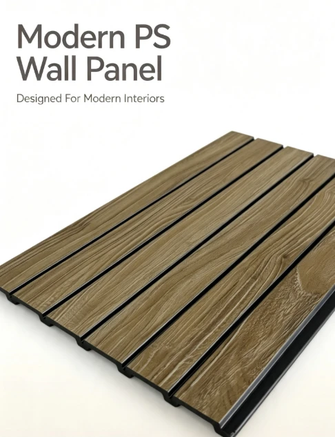 Modern White PS Skirting Board Waterproof Baseboard Molding For Home Decoration suppliers
