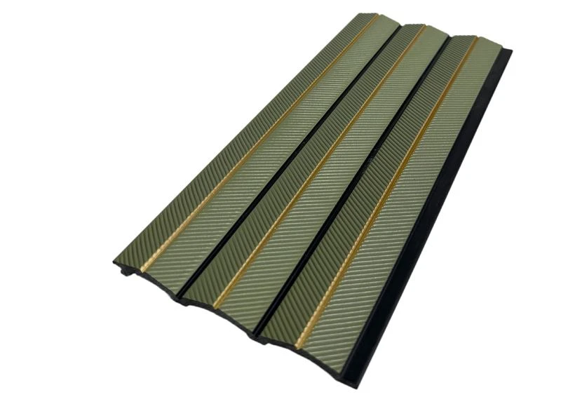 Olive Gold Groove PS Dekor Veggpanel