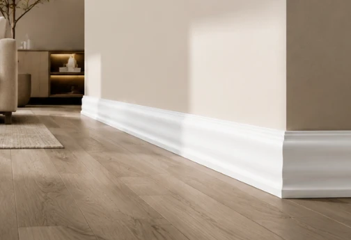 Premium PS Skirting Board | Waterproof Decorative Baseboard For Modern Interior Design suppliers