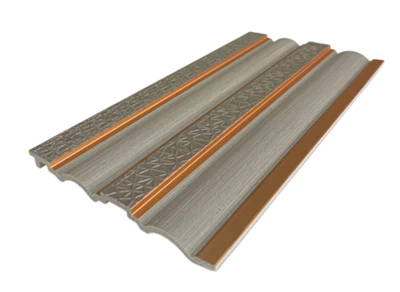 Elegant teksturert slitesterk vanntett PS veggpanel