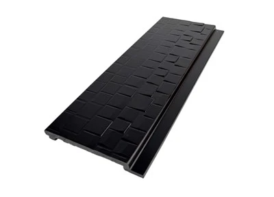 Moderne svart mosaikk PS veggpanel
