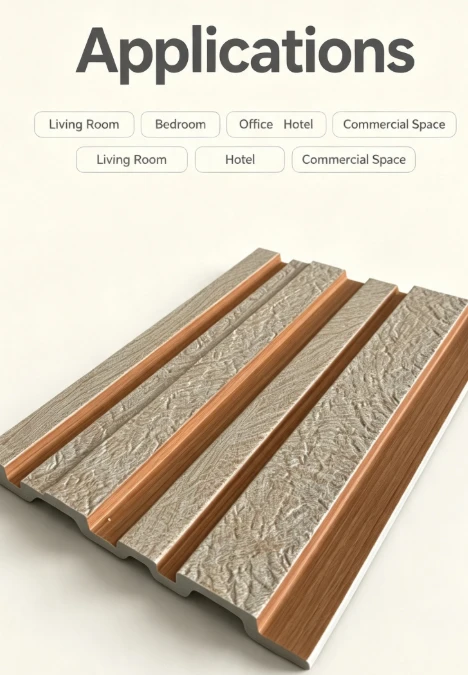 Wood Grain PS Wall Panels | Natural Decorative Interior Wall Cladding For Modern Spaces factory